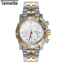 Load image into Gallery viewer, Golden Men Quartz Wristwatches