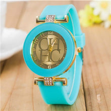 Load image into Gallery viewer, Crystal Silicone Watches