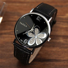 Load image into Gallery viewer, Leather Crystal Wrist Watches