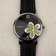 Load image into Gallery viewer, Leather Crystal Wrist Watches