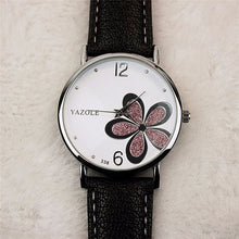 Load image into Gallery viewer, Leather Crystal Wrist Watches