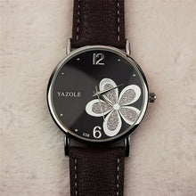 Load image into Gallery viewer, Leather Crystal Wrist Watches