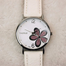 Load image into Gallery viewer, Leather Crystal Wrist Watches