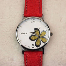 Load image into Gallery viewer, Leather Crystal Wrist Watches