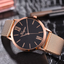 Load image into Gallery viewer, Rose Gold Sliver Mesh Steel Watches
